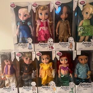 Disney Blue and Pink Dolls & Accessories Collection